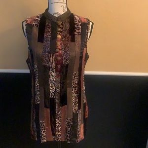 Phool Animal Print Vest